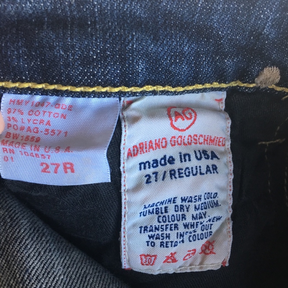 Adriano Goldschmied AG The Shorty Cropped Jean 27 - Picture 6 of 7
